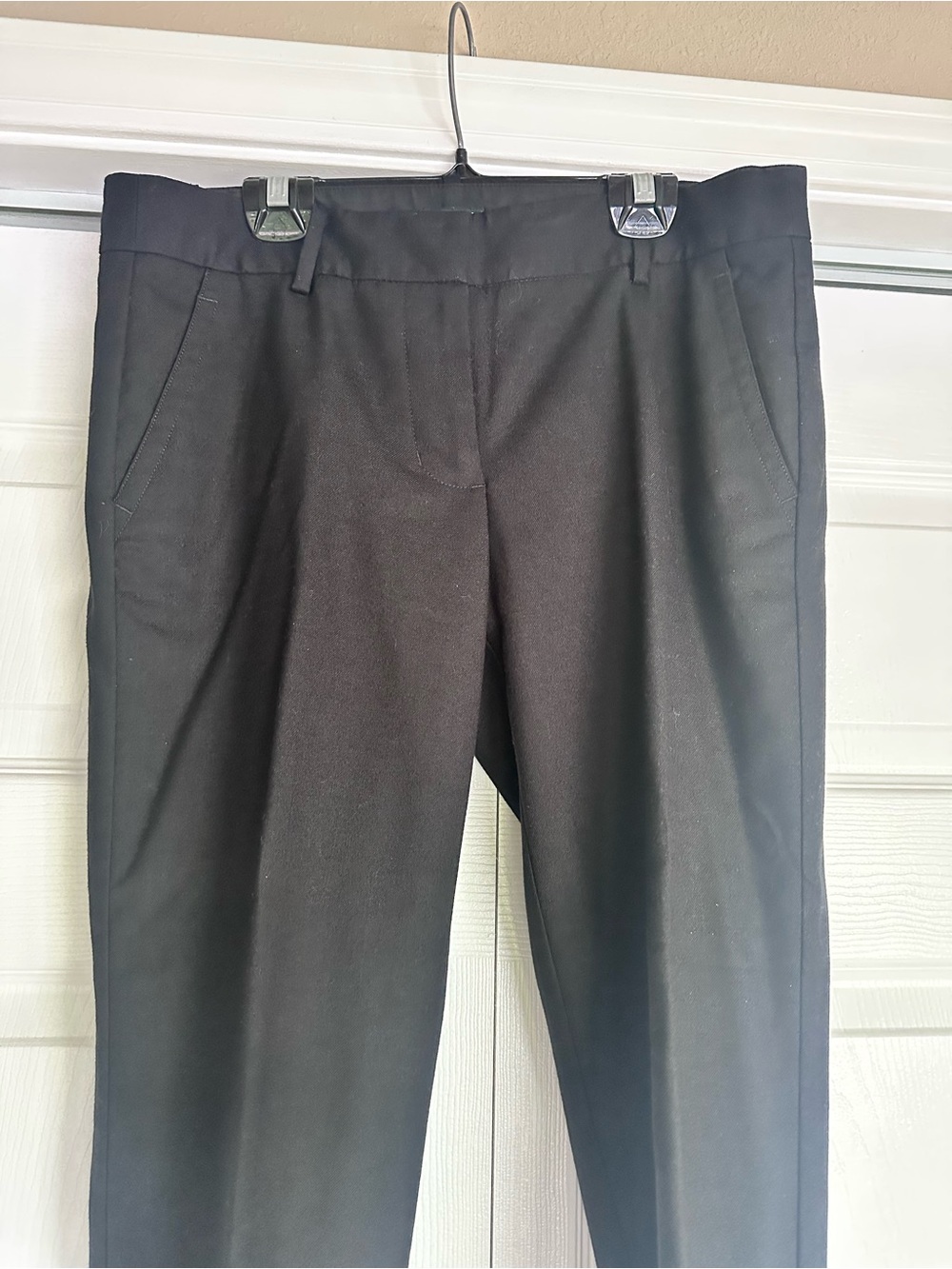 J. Crew Black Straight-Leg Dress Pants - Picture 2 of 6